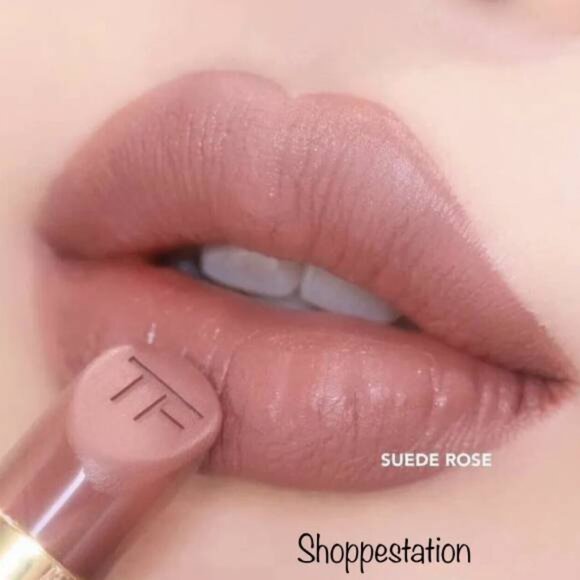 Tom Ford Lip Color Matte Lipstick in 25 Suede Rose - Picture 4 of 8